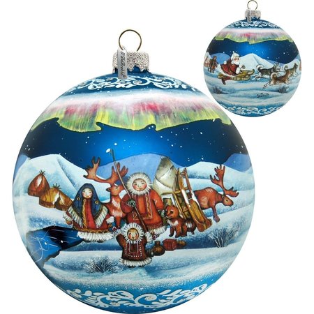 GLORIOUSGIFTS Ball LE Ornament GL1770639